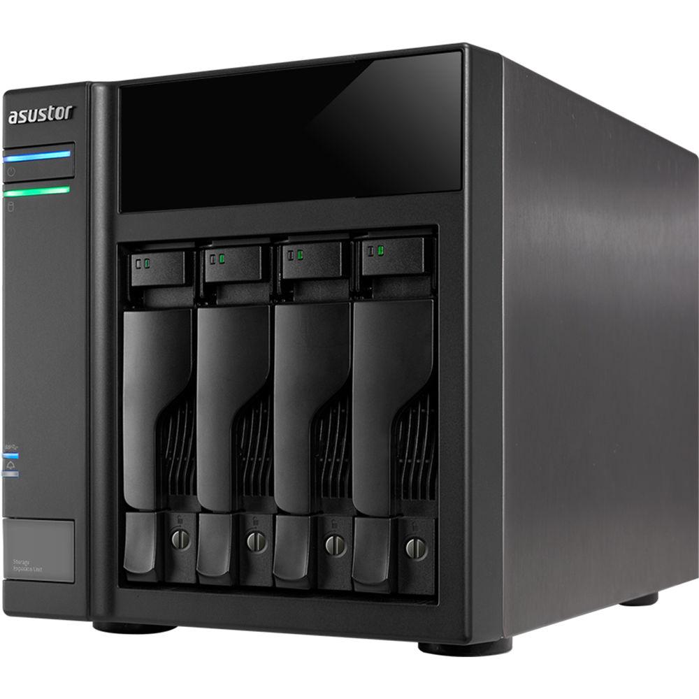 Asustor AS6004U 4-Bay Expansion Box Supports USB3.0 Power Sync Mechanism