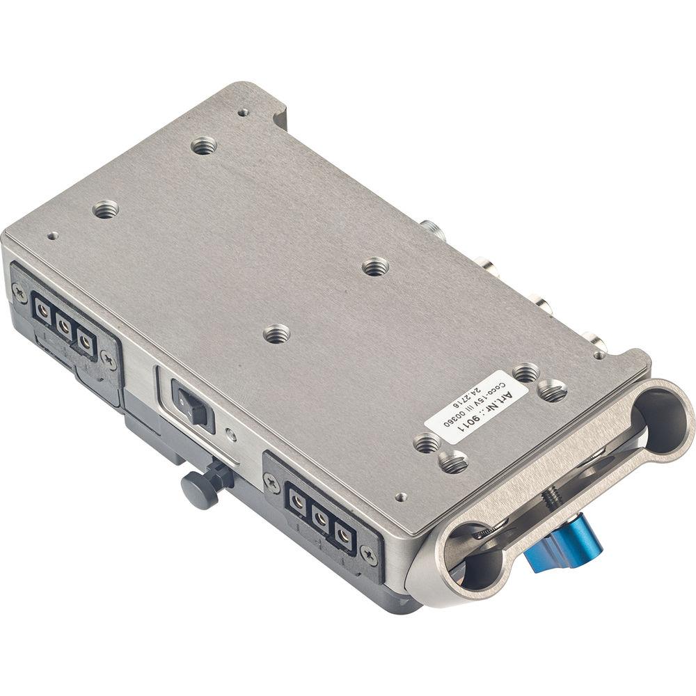 Bebob Factory GmbH COCO-15V III V-Mount Battery Adapter for 15mm Rods