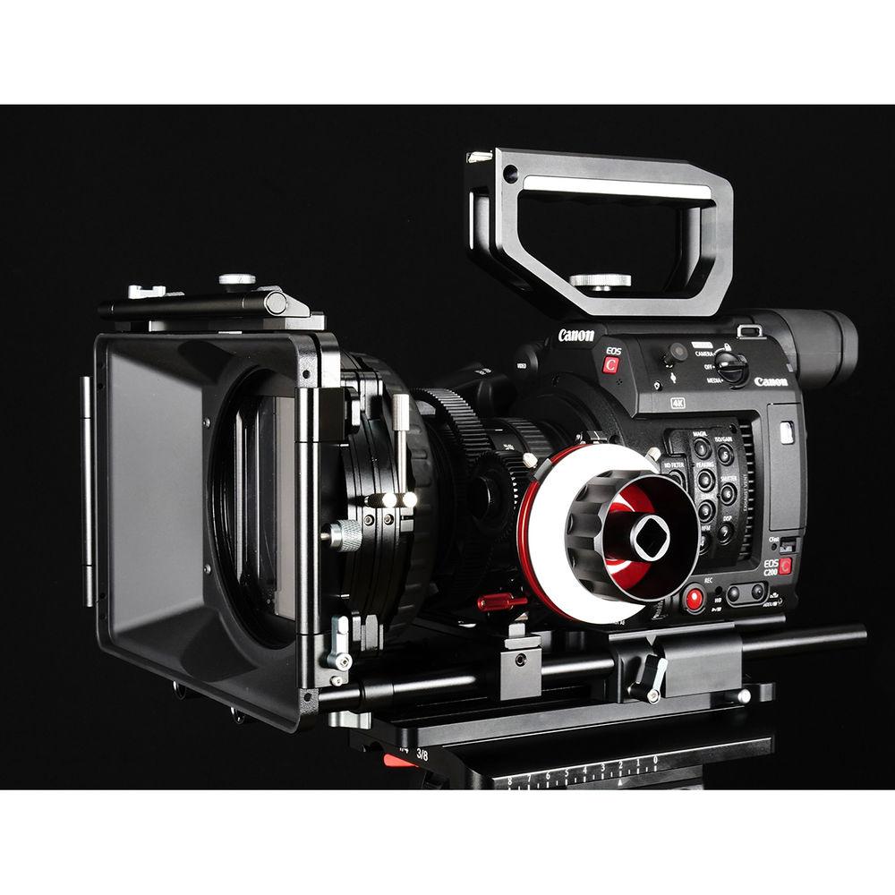 CAME-TV Camera Rig Matte Box & Follow Focus Kit for Canon EOS C200