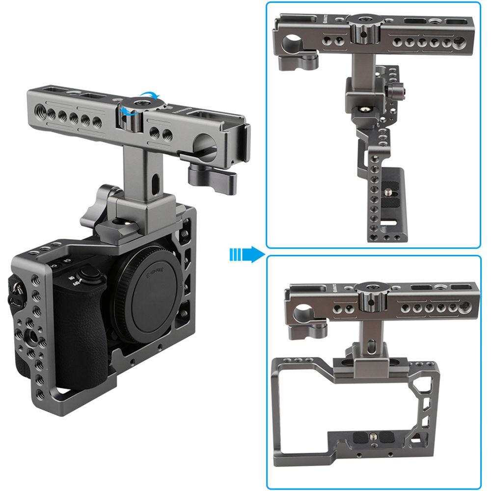 CAMVATE 6500NY Cage with QR Cheese Handle for Sony a6500