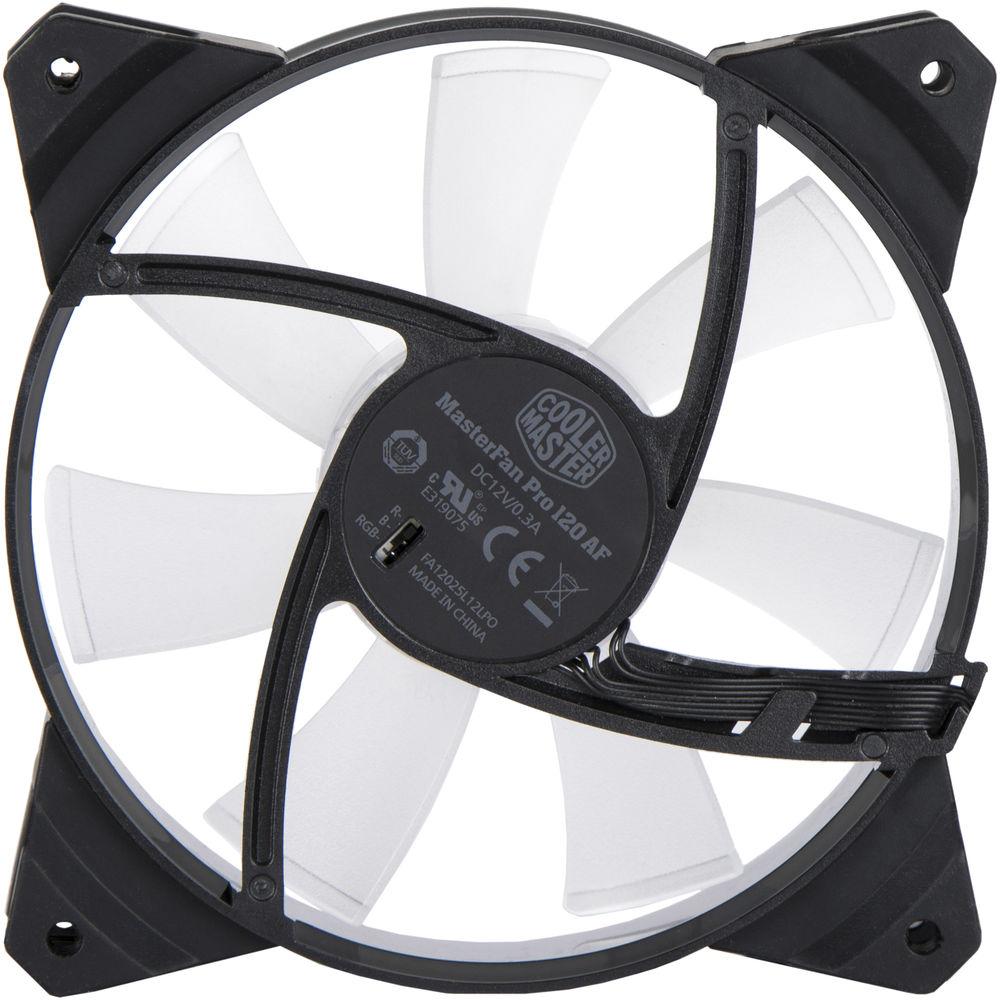 Cooler Master MasterFan Pro 120 Air Pressure RGB 3-in-1 with RGB LED Controller