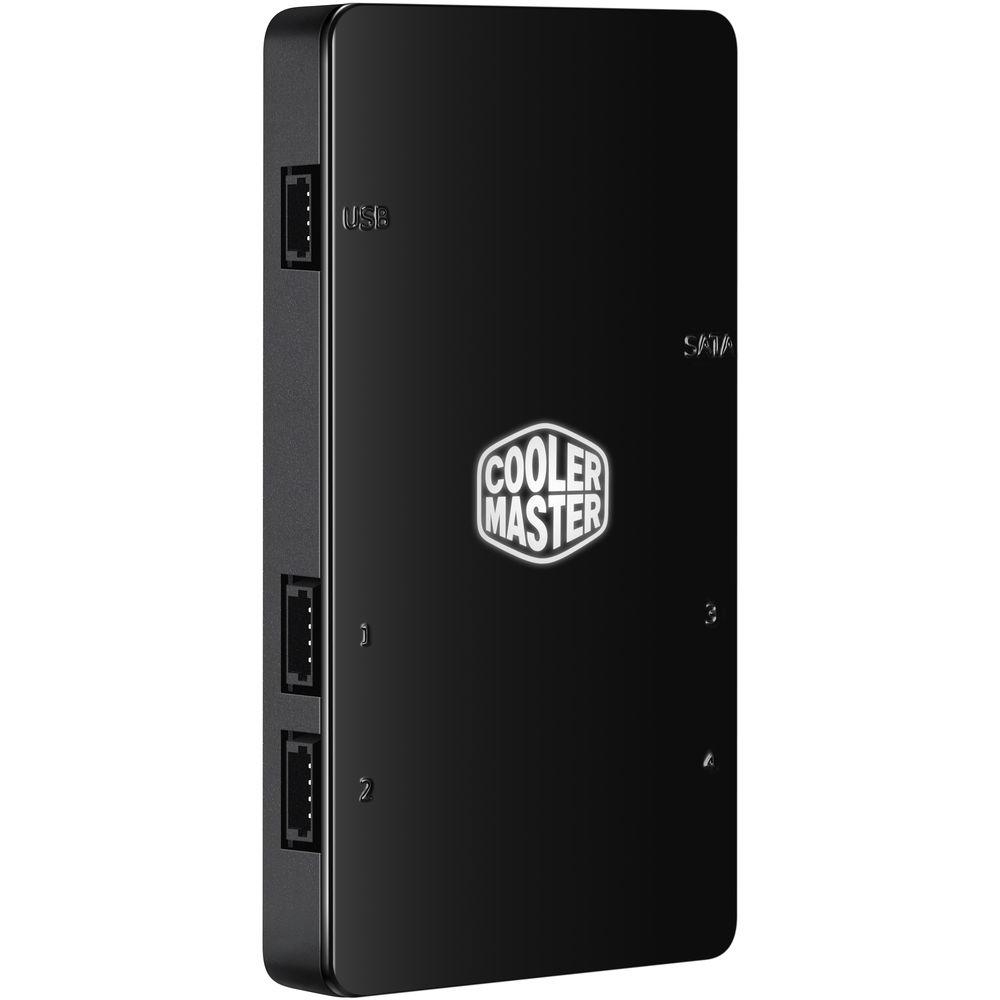 Cooler Master MasterFan Pro 120 Air Pressure RGB 3-in-1 with RGB LED Controller