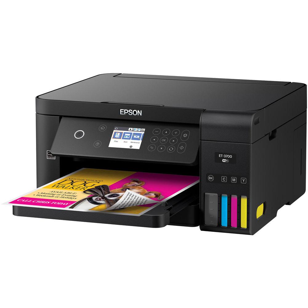 Epson Expression ET-3700 EcoTank All-In-One Inkjet Printer