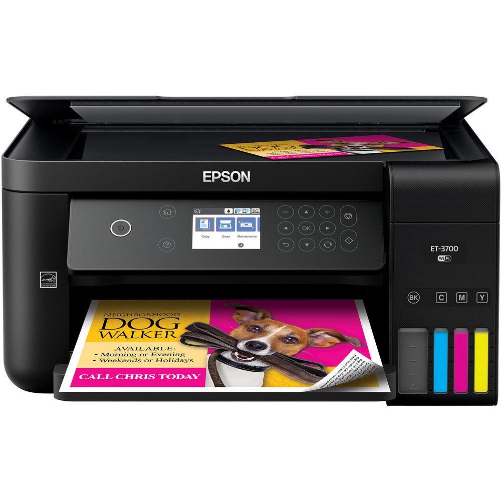 Epson Expression ET-3700 EcoTank All-In-One Inkjet Printer