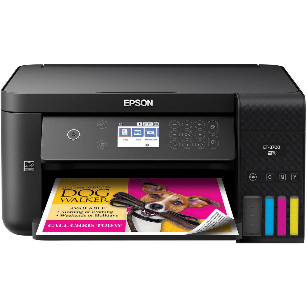 Epson Expression ET-3700 EcoTank All-In-One Inkjet Printer