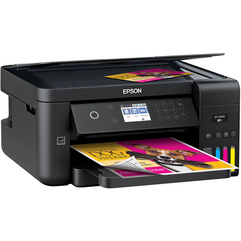 Epson Expression ET-3700 EcoTank All-In-One Inkjet Printer