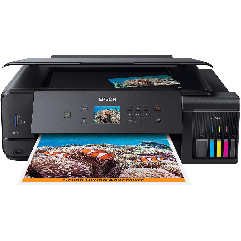 Epson Expression Premium ET-7750 EcoTank All-In-One Inkjet Printer