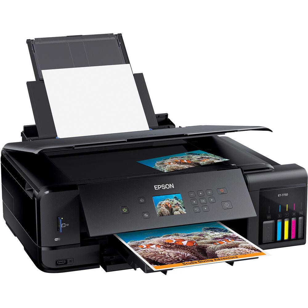 Epson Expression Premium ET-7750 EcoTank All-In-One Inkjet Printer