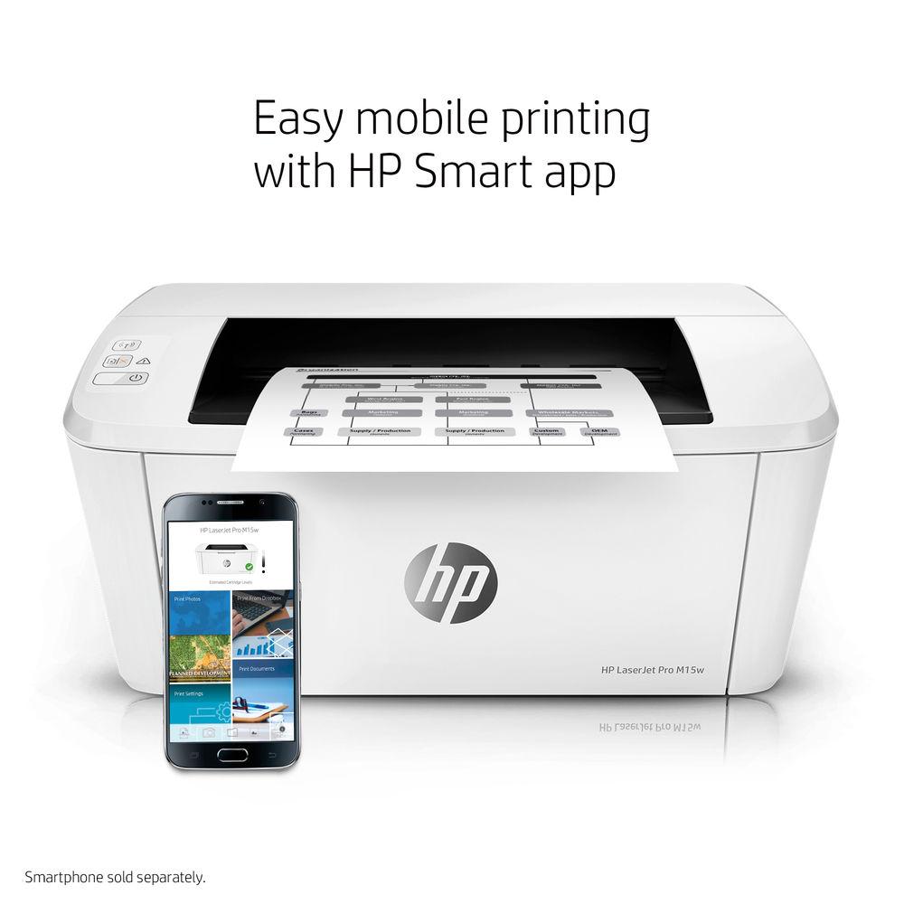 HP LaserJet Pro M15w Printer