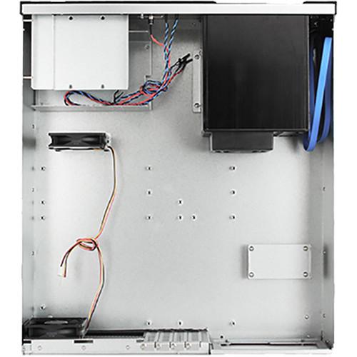 iStarUSA D-340HB-DT 3 RU Compact 4 x 3.5" Bay Hotswap microATX Desktop Chassis