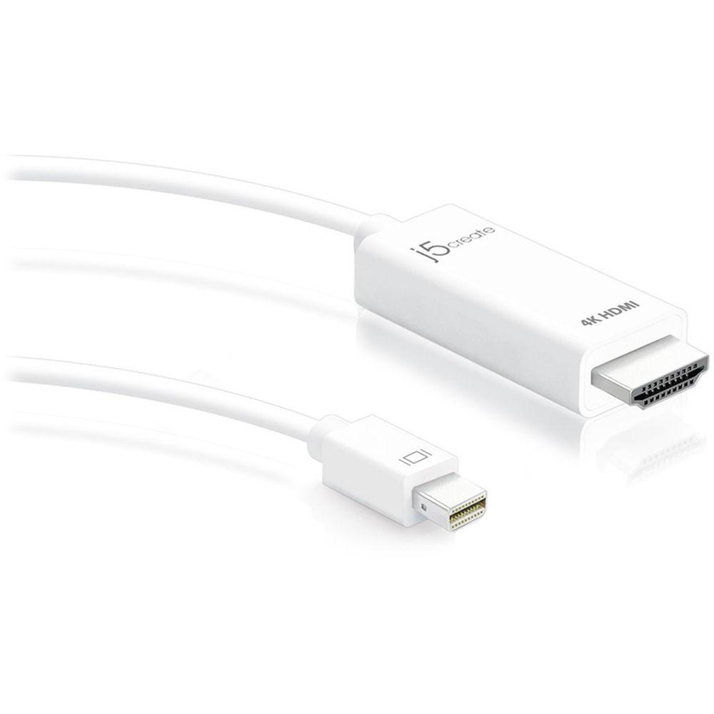 j5create 4K HDMI Mini DisplayPort Cable