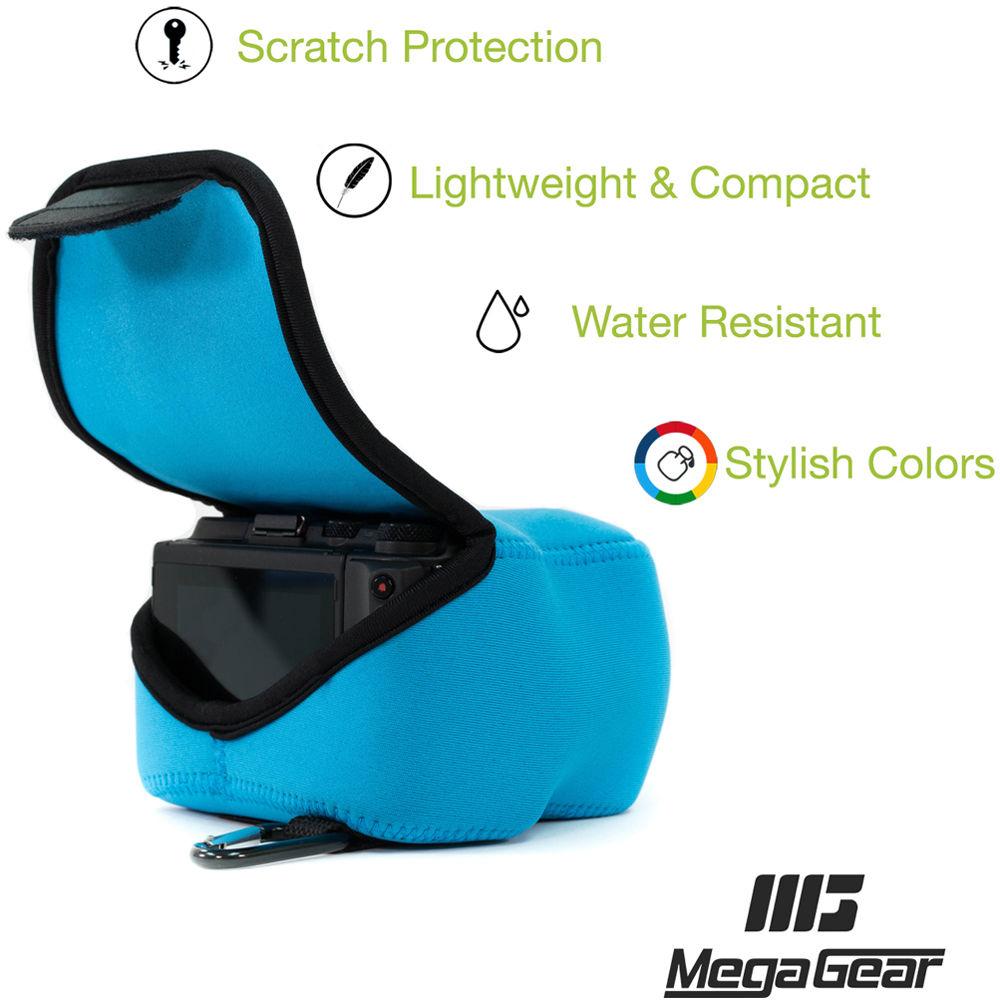 MegaGear Ultra-Light Neoprene Camera Case with Carabiner for Sony Cyber-shot DSC-RX10 III
