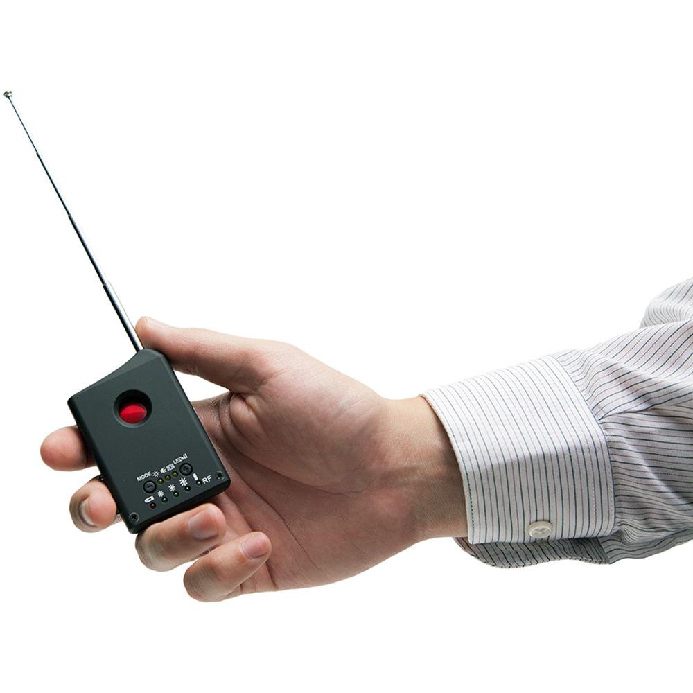 Mini Gadgets CDRFLD RF Bug Detector with Lens Finder