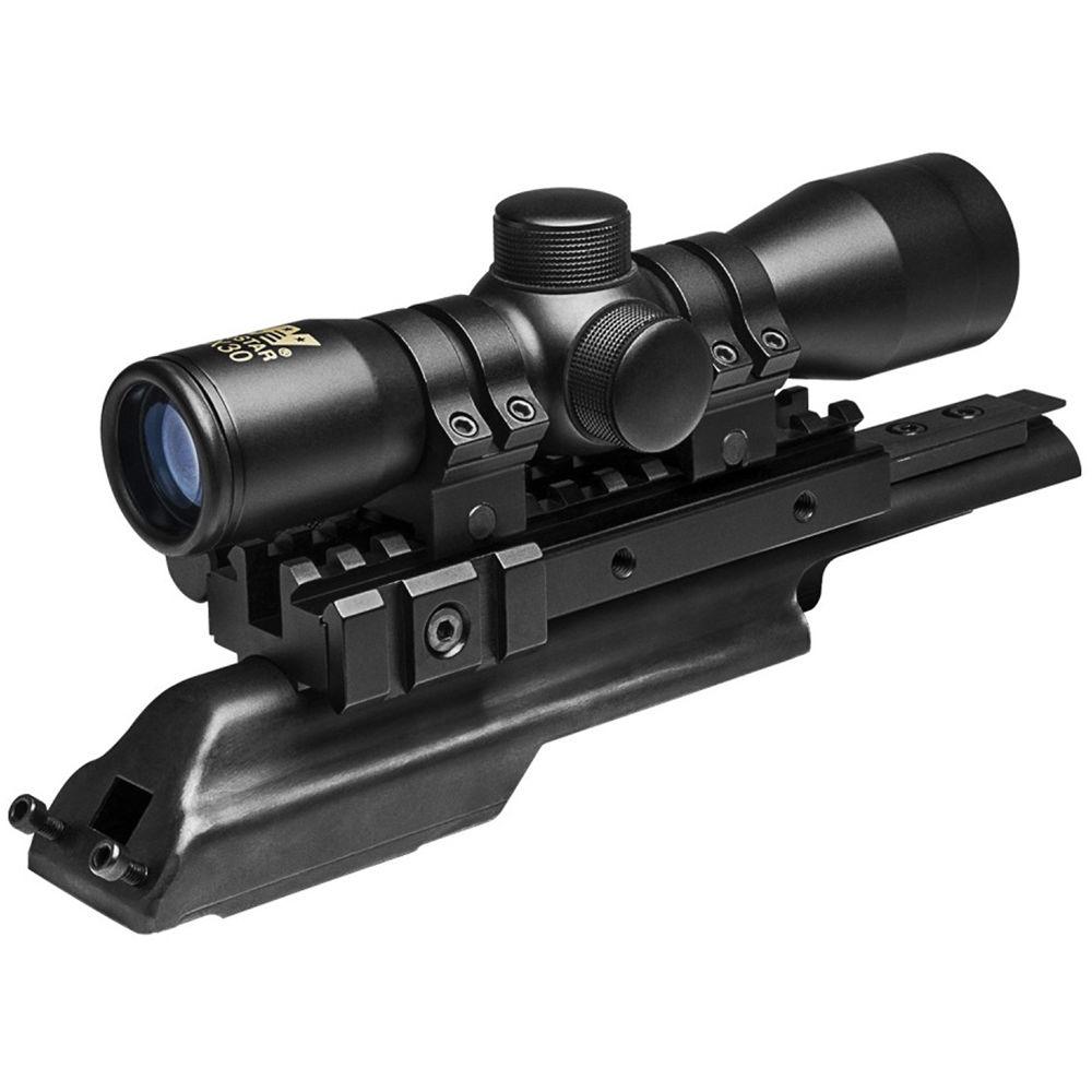 NcSTAR 4x30 Compact Riflescope with Sights N