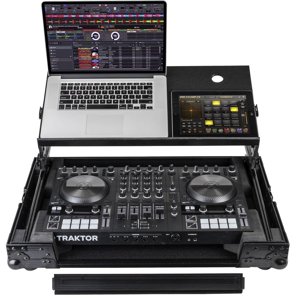Odyssey Innovative Designs Black Label Glide Style Case for Traktor Kontrol S4 MK3 DJ Controller