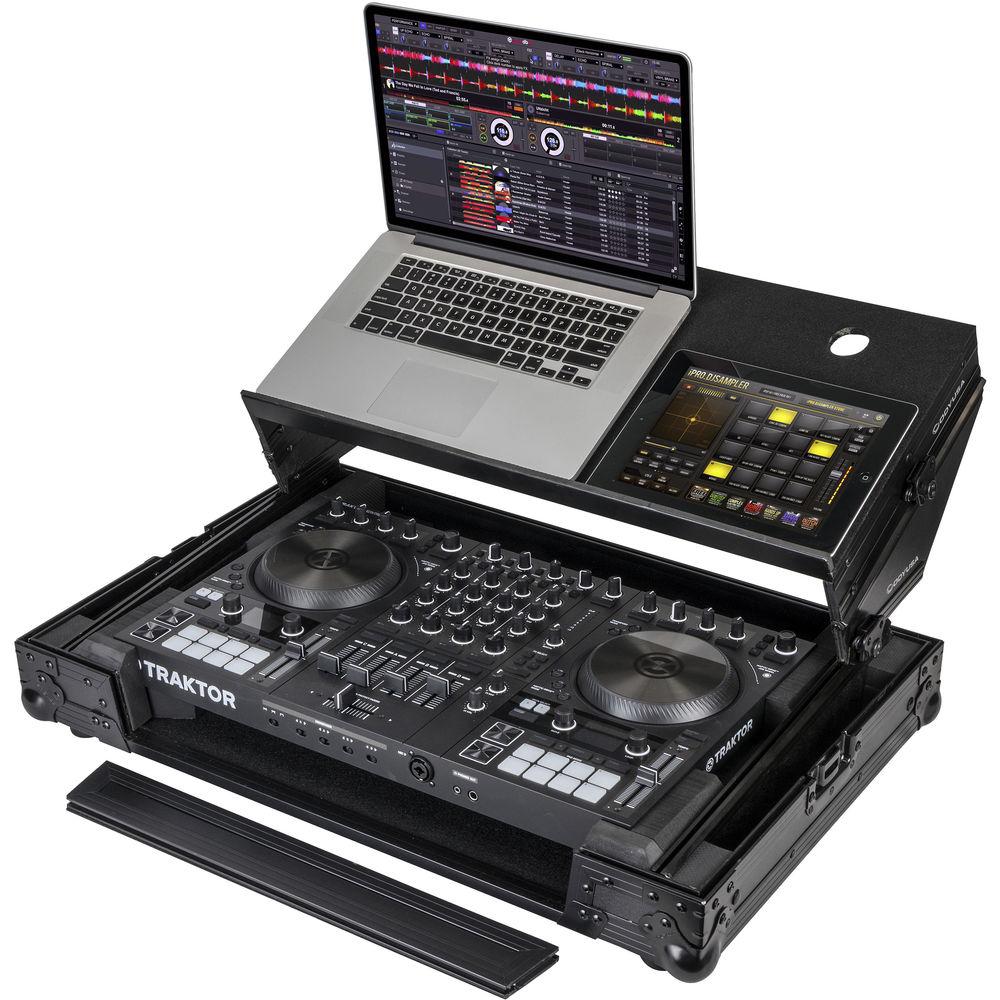Odyssey Innovative Designs Black Label Glide Style Case for Traktor Kontrol S4 MK3 DJ Controller