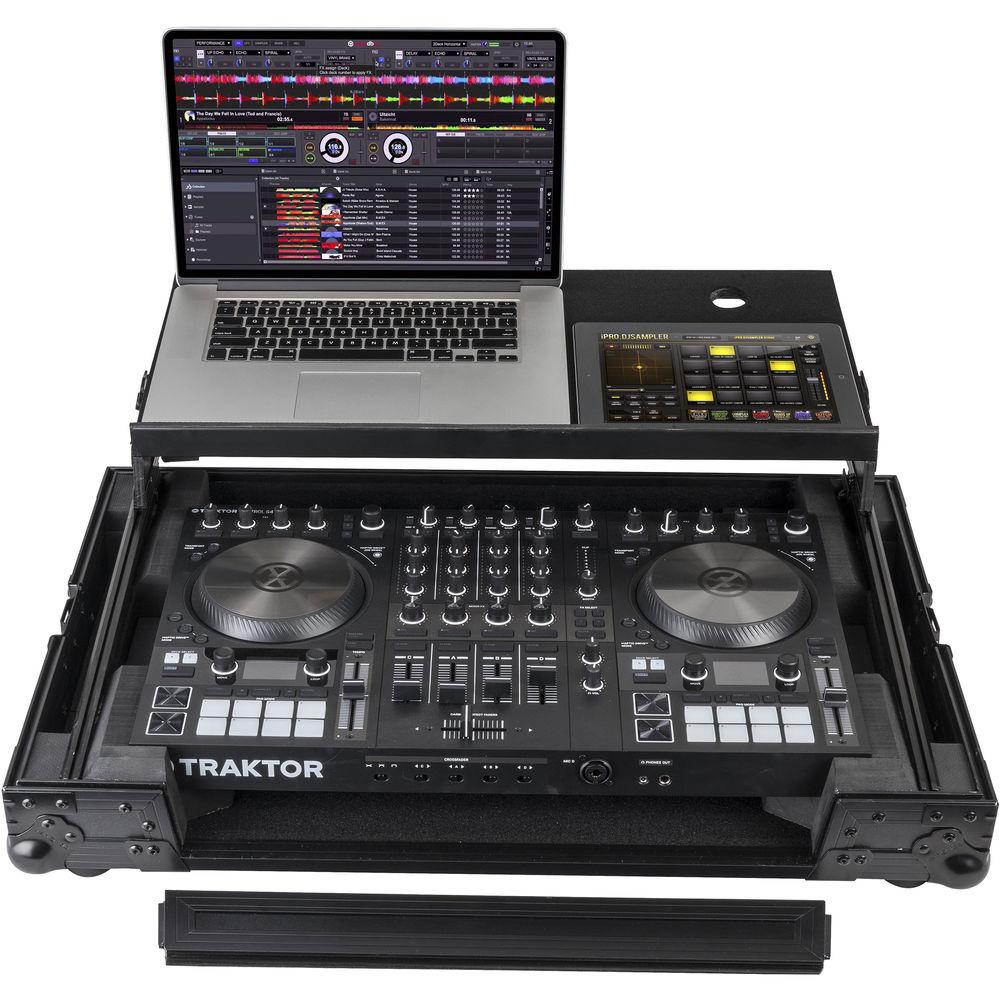 Odyssey Innovative Designs Black Label Glide Style Case for Traktor Kontrol S4 MK3 DJ Controller
