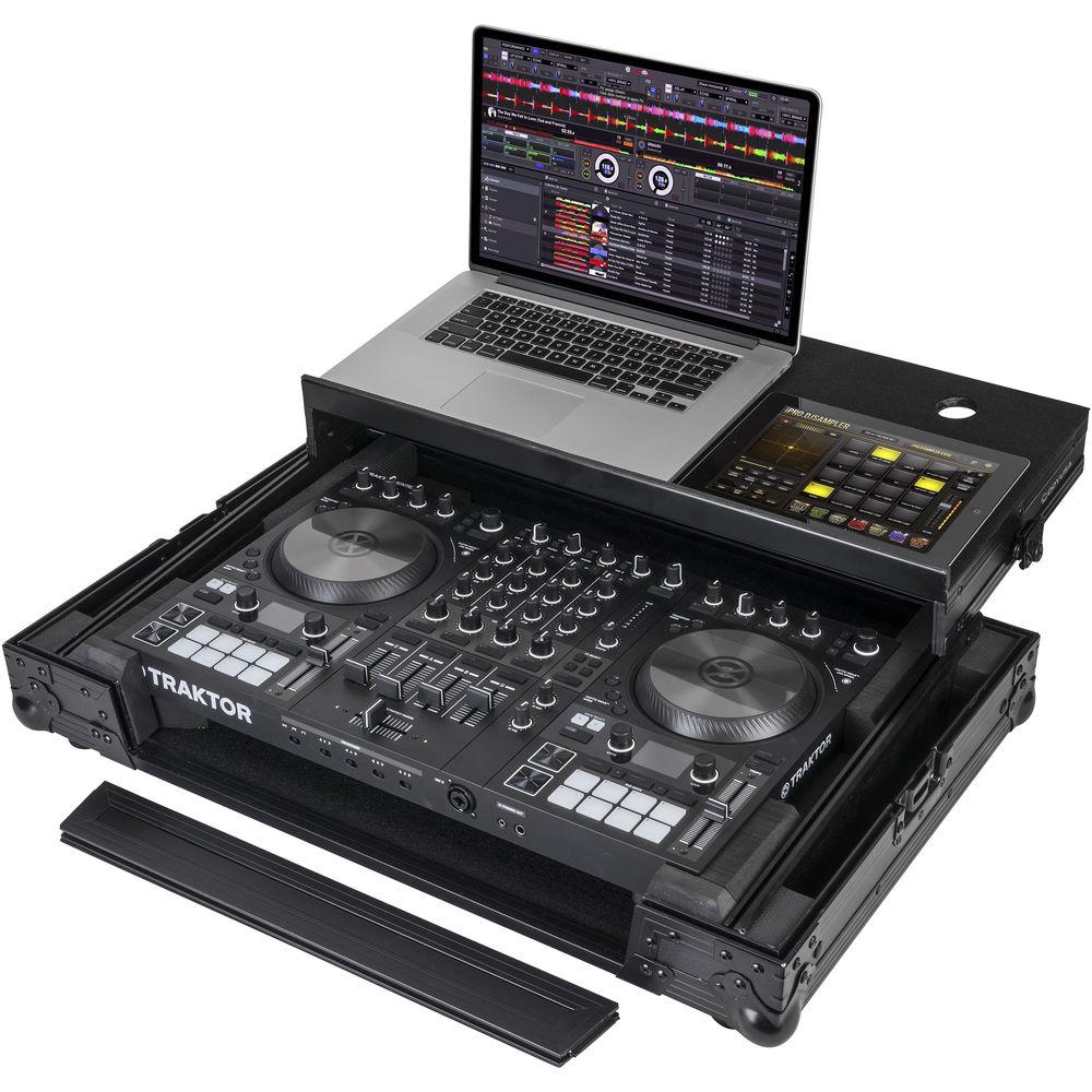 Odyssey Innovative Designs Black Label Glide Style Case for Traktor Kontrol S4 MK3 DJ Controller