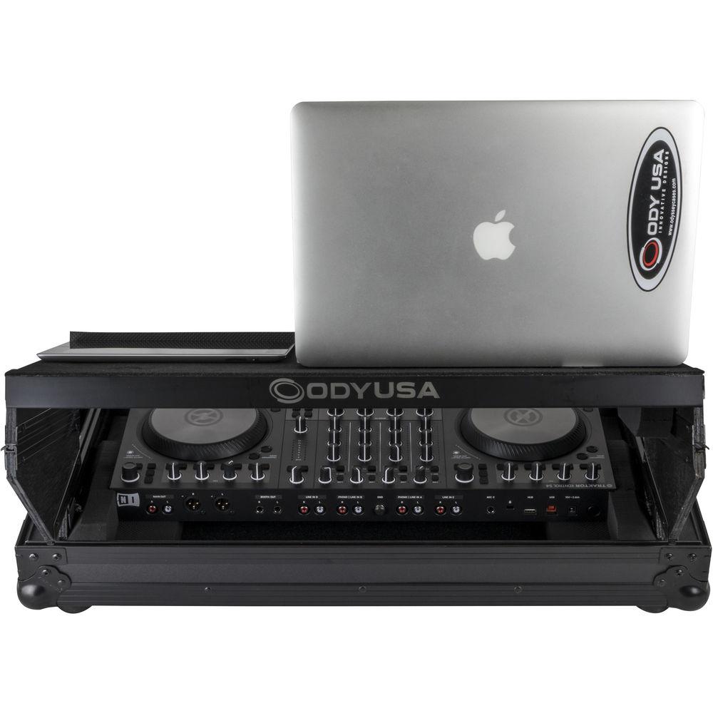Odyssey Innovative Designs Black Label Glide Style Case for Traktor Kontrol S4 MK3 DJ Controller