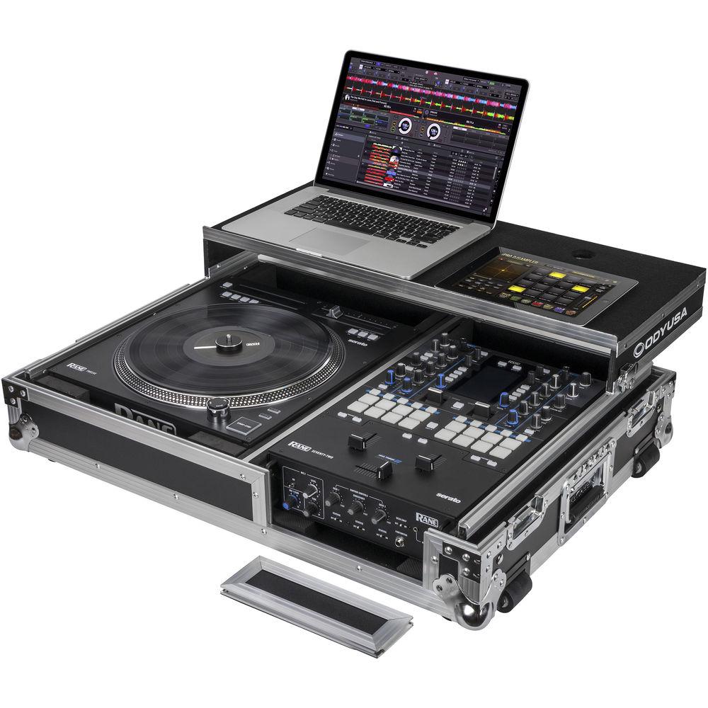 Odyssey Innovative Designs Flight Zone Glide Style DJ Coffin for Rane Seventy-Two Mixer & Twelve Controller