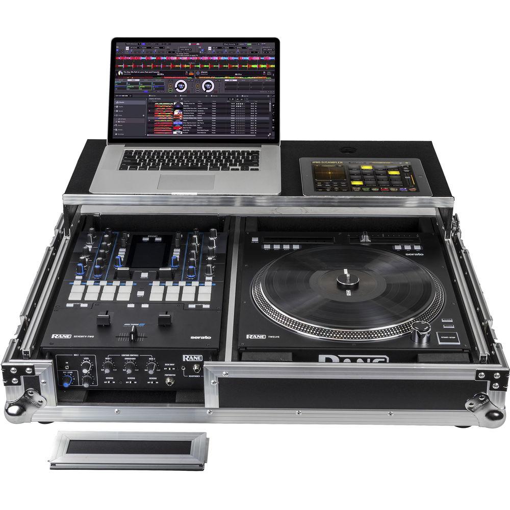 Odyssey Innovative Designs Flight Zone Glide Style DJ Coffin for Rane Seventy-Two Mixer & Twelve Controller