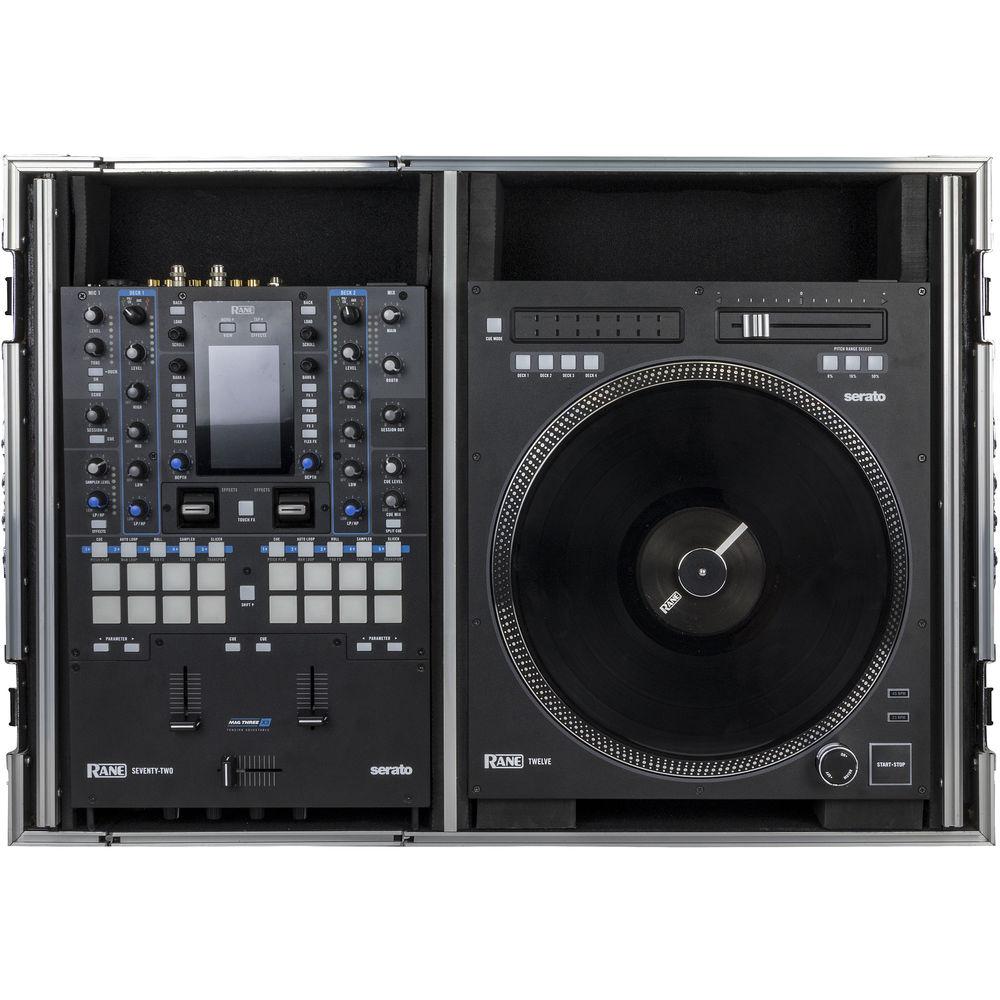 Odyssey Innovative Designs Flight Zone Glide Style DJ Coffin for Rane Seventy-Two Mixer & Twelve Controller