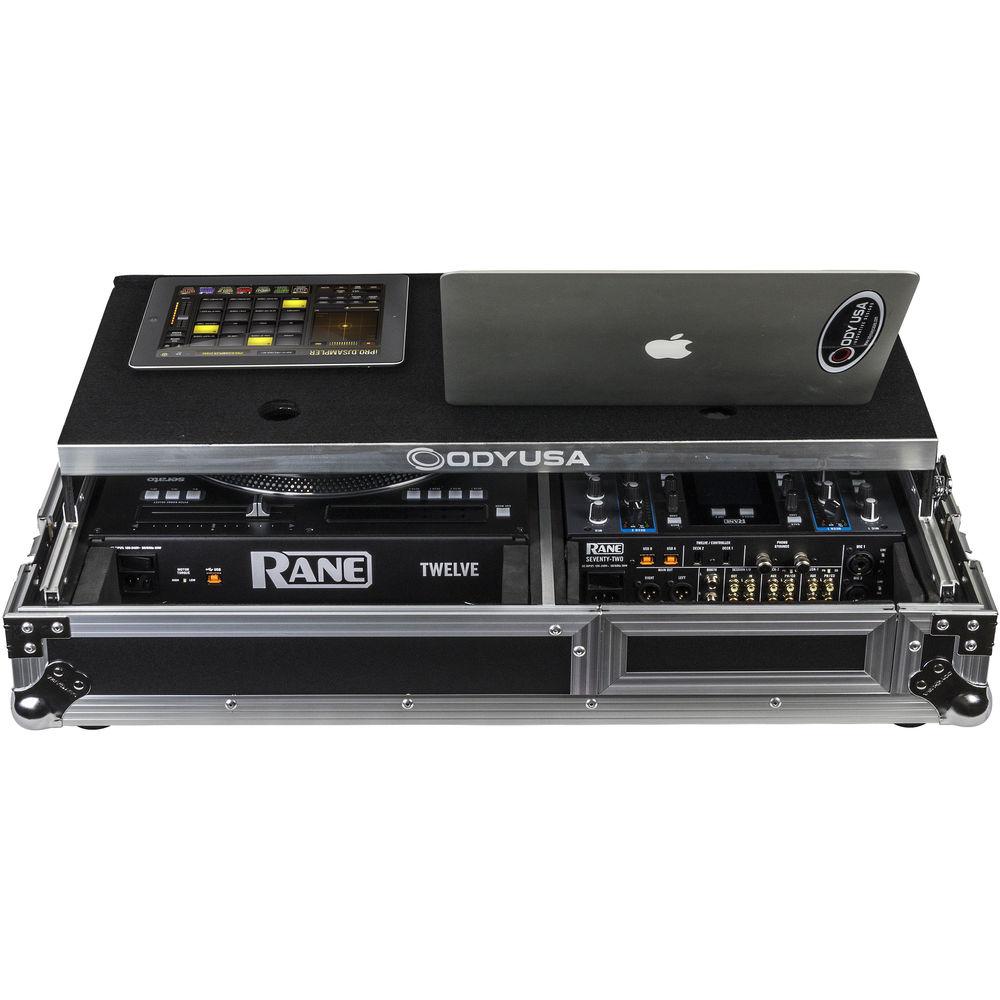 Odyssey Innovative Designs Flight Zone Glide Style DJ Coffin for Rane Seventy-Two Mixer & Twelve Controller