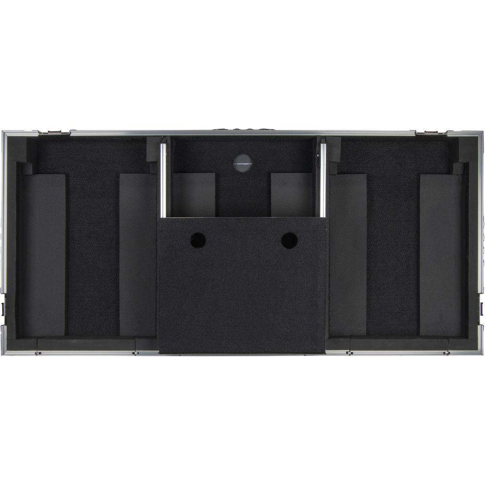 Odyssey Innovative Designs Flight Zone Universal CD Digital Media Player DJ Coffin with Wheels