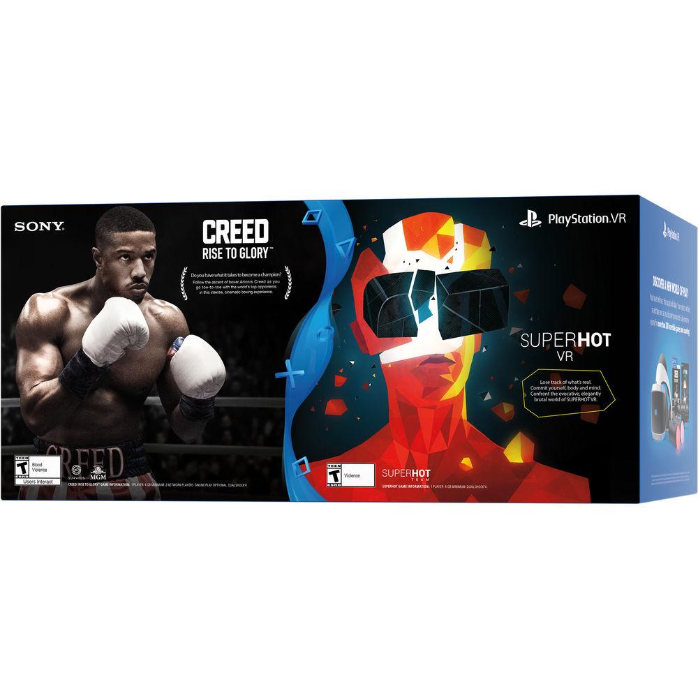 Sony PlayStation VR Creed: Rise to Glory and SUPERHOT VR Bundle, Sony, PlayStation, VR, Creed:, Rise, to, Glory, SUPERHOT, VR, Bundle