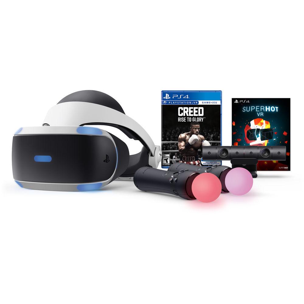 Sony PlayStation VR Creed: Rise to Glory and SUPERHOT VR Bundle, Sony, PlayStation, VR, Creed:, Rise, to, Glory, SUPERHOT, VR, Bundle