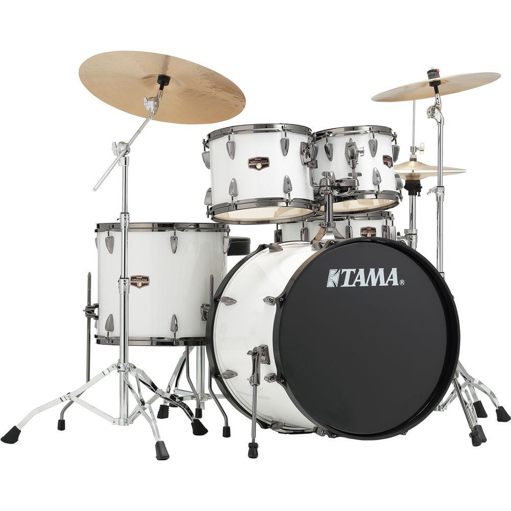 TAMA IP52NBCSGW Imperialstar 5-Piece Drum Set with Cymbals