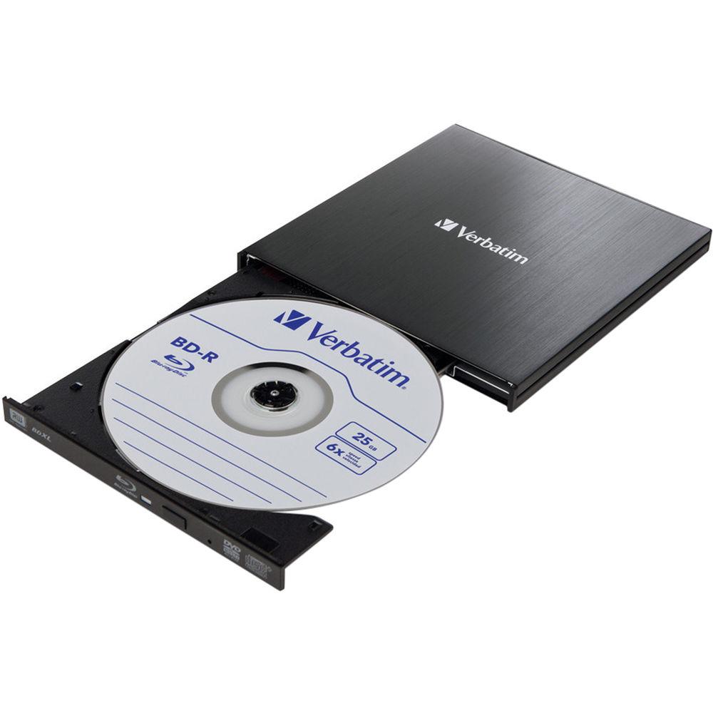 Verbatim External Slimline Blu-ray Writer
