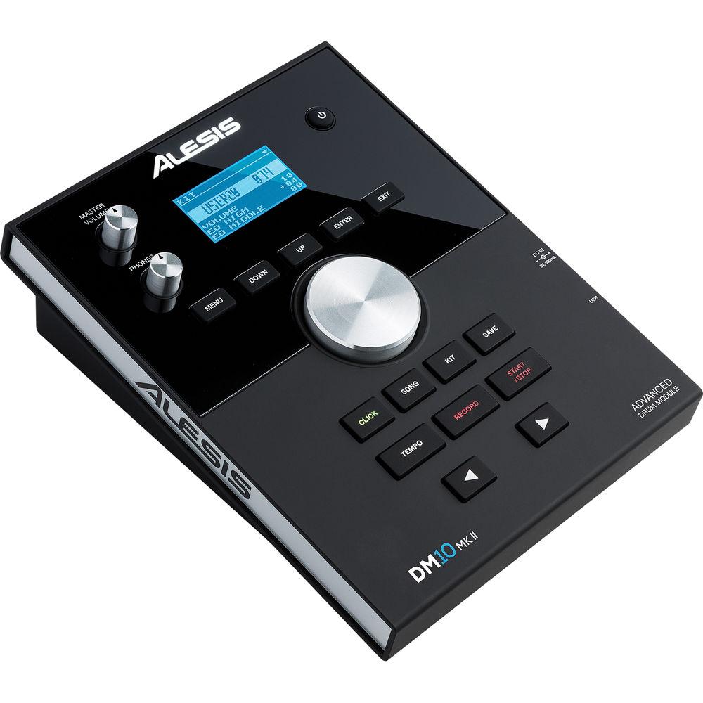 Alesis DM10 MKII Studio Kit, Nine-Piece Electronic Drum Kit with Mesh Heads