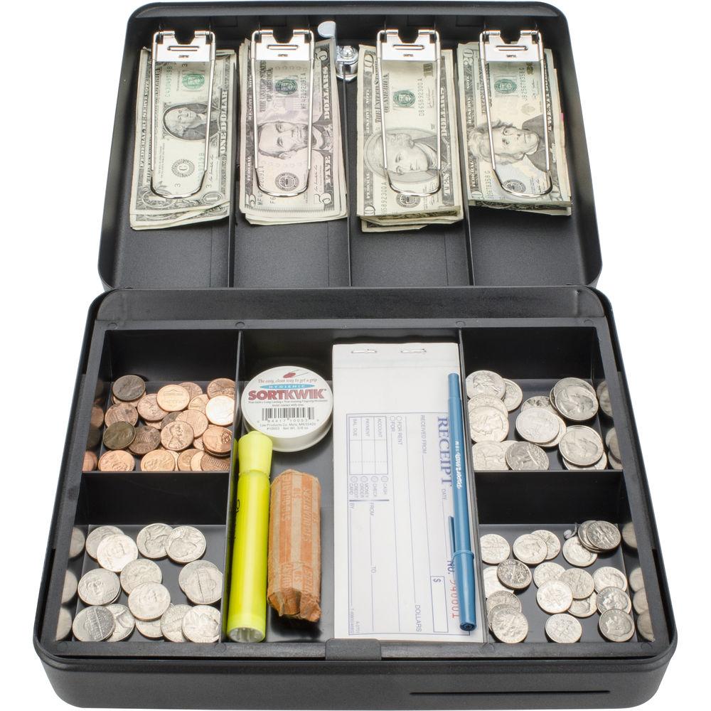 Barska Standard Fold Out Cash Box with Key Lock