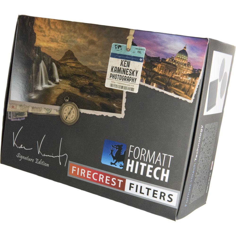 Formatt Hitech Firecrest Ken Kaminesky 100mm Signature Edition Master Kit with 100mm Firecrest Filter Holder