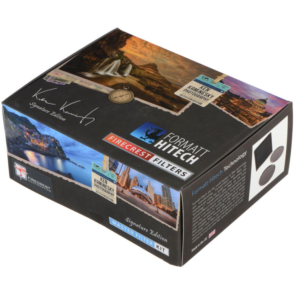 Formatt Hitech Firecrest Ken Kaminesky 100mm Signature Edition Master Kit with 100mm Firecrest Filter Holder