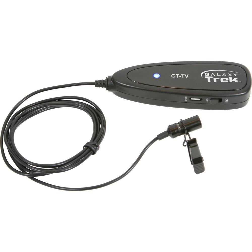 Galaxy Audio GT-V Trek Series - Battery-Powered, Compact Wireless Microphone System