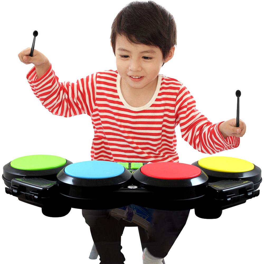 HamiltonBuhl Do-Re-ME! Portable Digital Drum Set with Four Pads