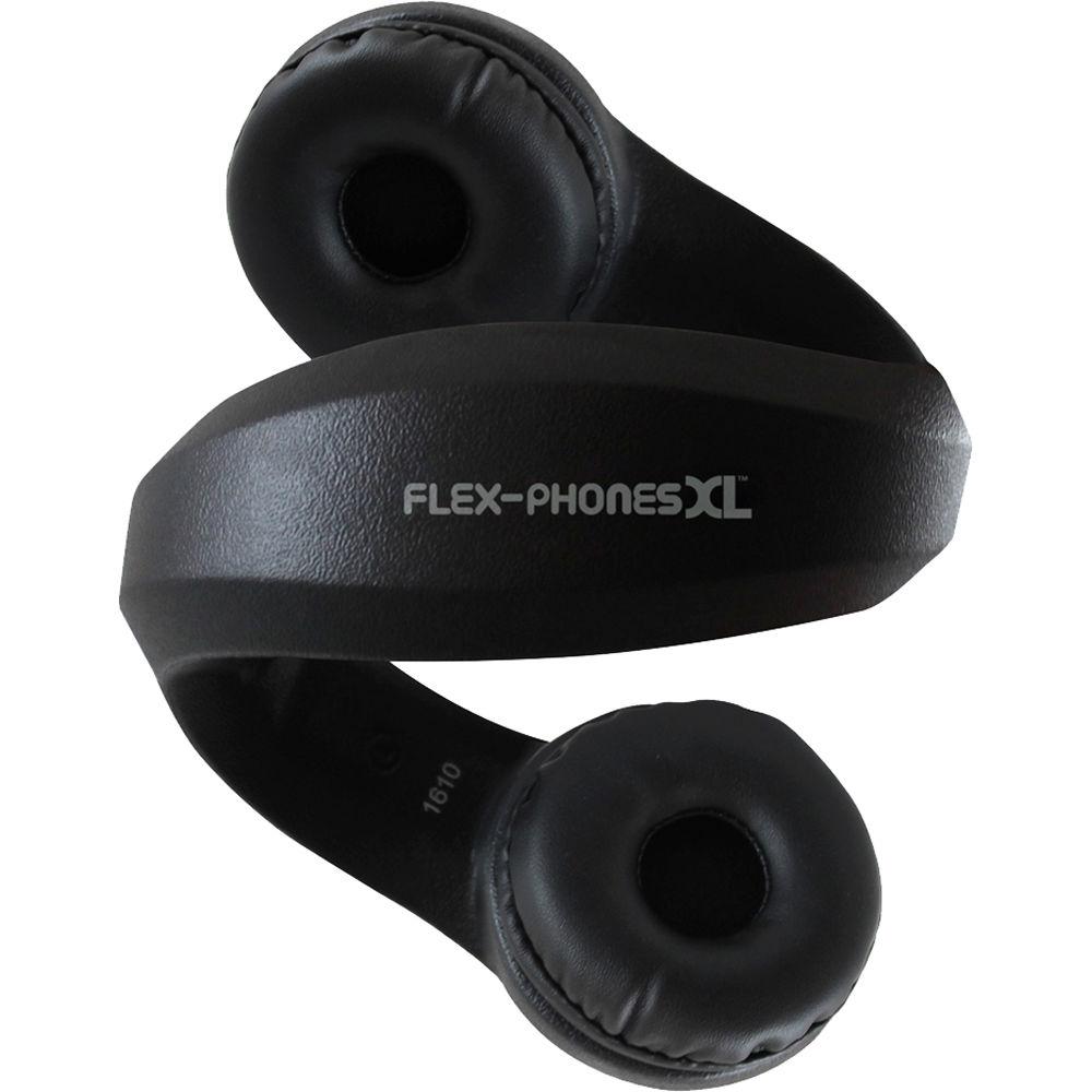 HamiltonBuhl Flex-PhonesXL On-Ear Headphones for Teens with In-Line Microphone