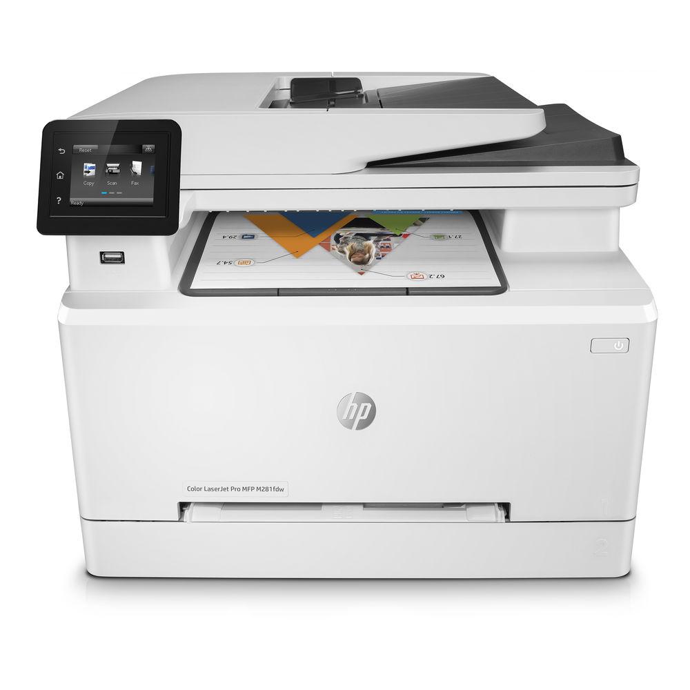 HP Color LaserJet Pro M281fdw All-in-One Laser Printer
