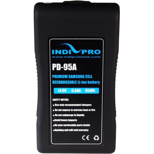 IndiPRO Tools 4x Compact 95Wh Gold Mount Li-Ion Batteries & Quad Pro Charger Kit