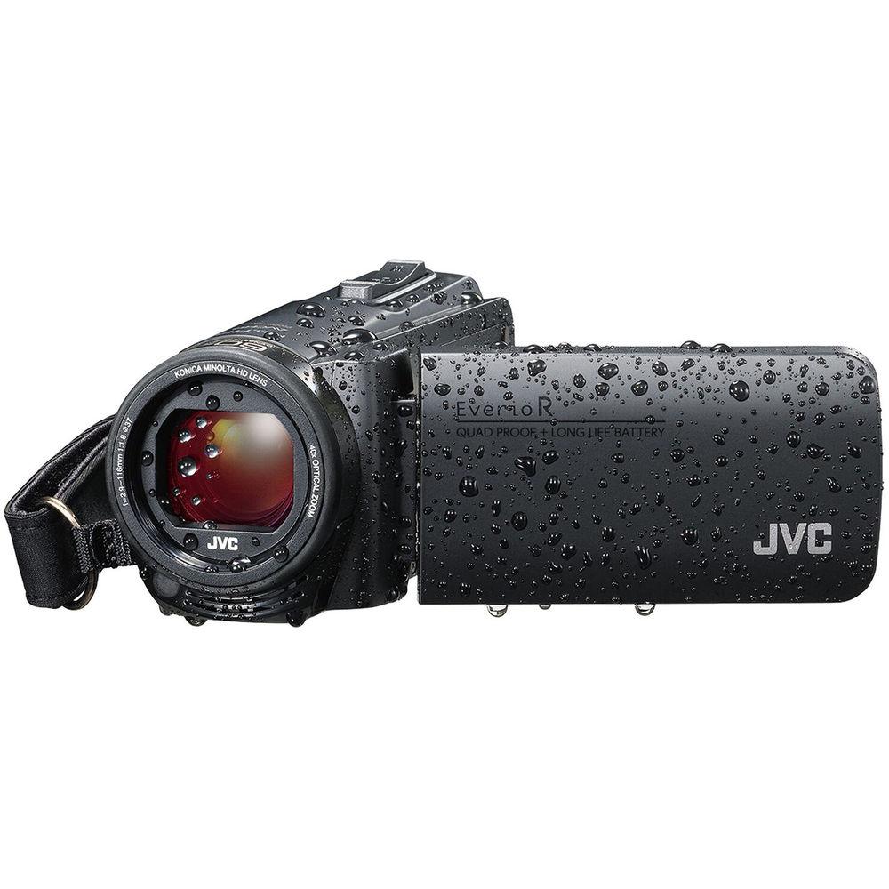 JVC Everio GZ-R560BUS Quad Proof HD Camcorder with 40x Optical Zoom