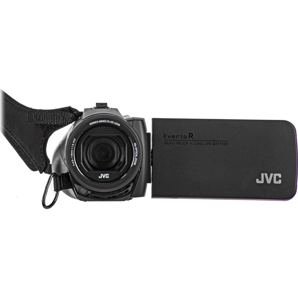 JVC Everio GZ-R560BUS Quad Proof HD Camcorder with 40x Optical Zoom
