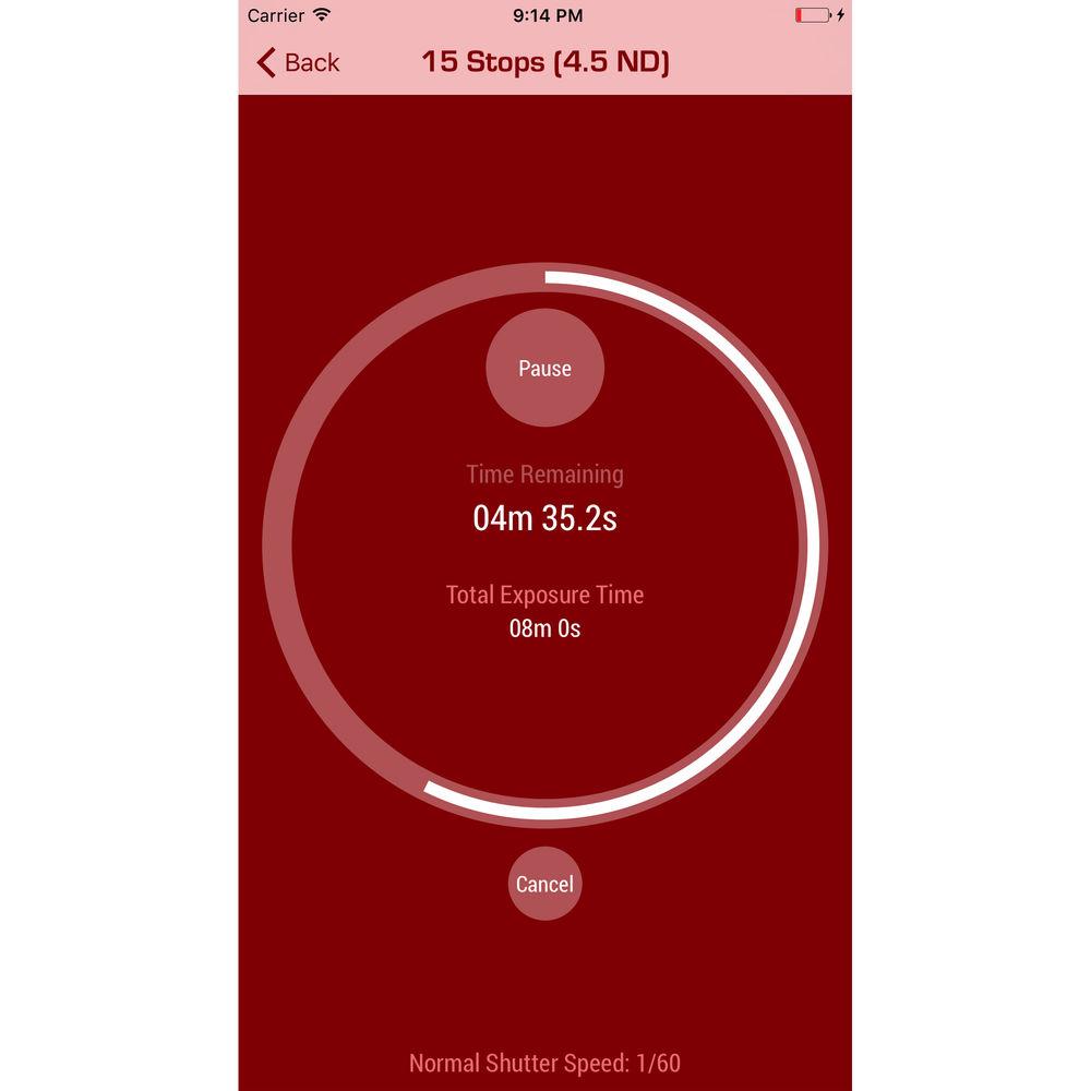 LEE Filters 150 x 150mm ProGlass IRND 1.2 Filter