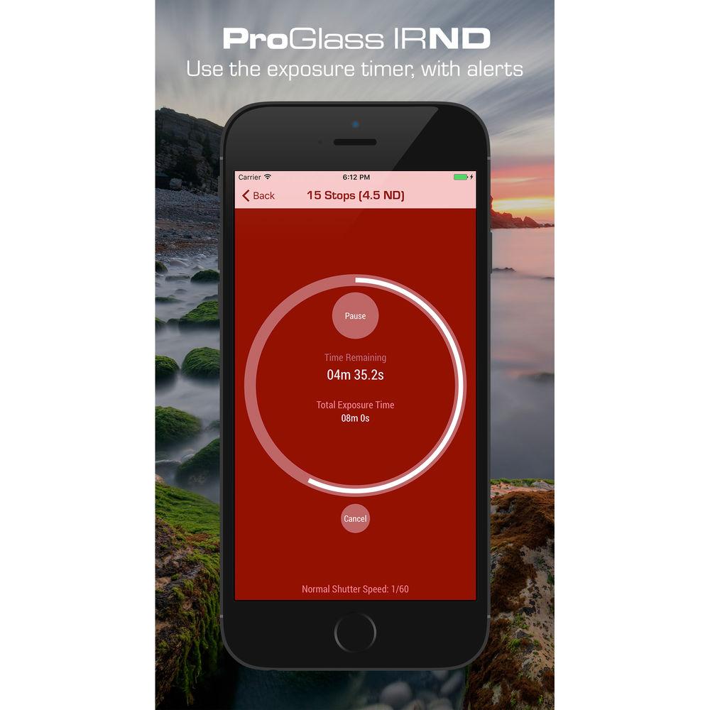 LEE Filters 75 x 90mm Seven5 ProGlass IRND 3.0 Filter