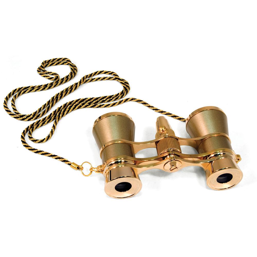 Levenhuk Broadway 325F Opera Glasses with Chain