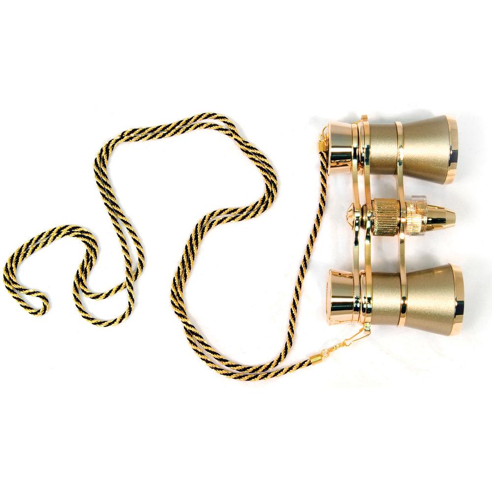 Levenhuk Broadway 325F Opera Glasses with Chain