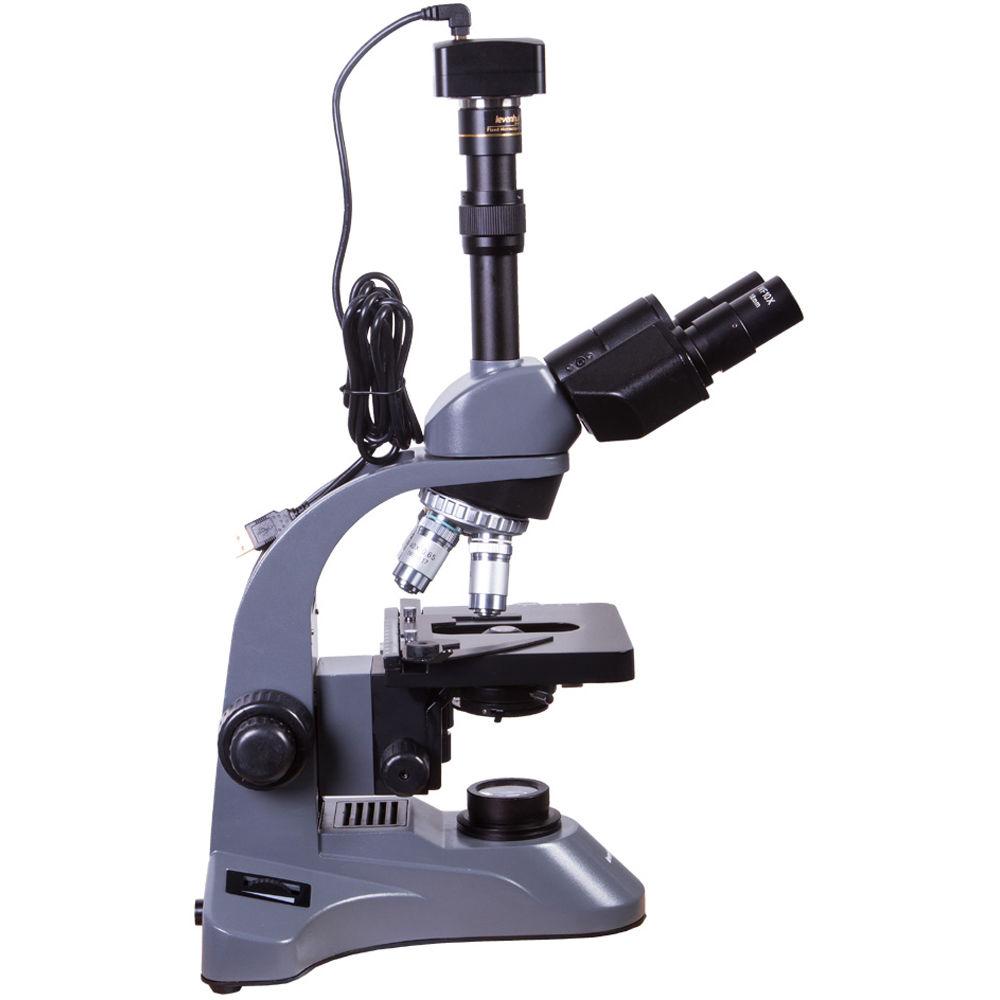 Levenhuk D740T Trinocular Microscope with 5.1MP Digital Camera Kit