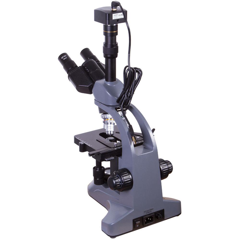 Levenhuk D740T Trinocular Microscope with 5.1MP Digital Camera Kit