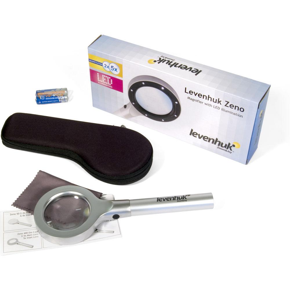 Levenhuk Zeno 500 Handheld 3.5x Magnifier
